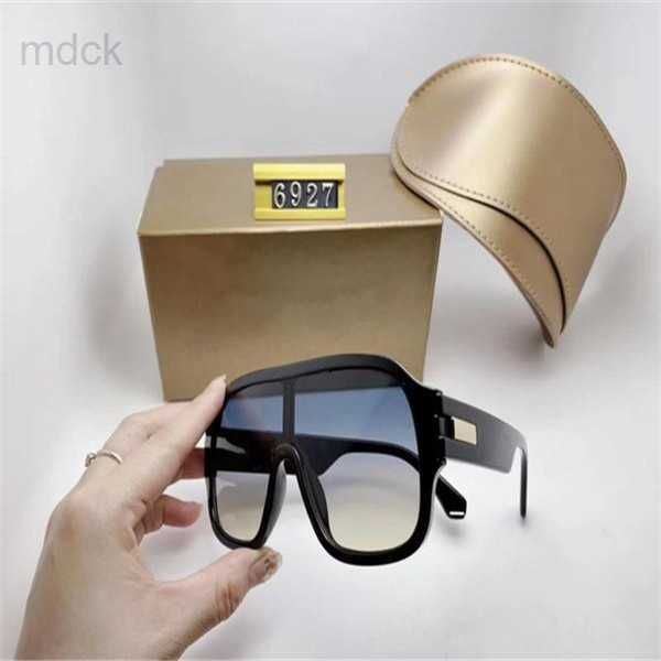 

sunglasses luxury 6927 brand designer sunglasses for women men round summer style rectangle full frame uv protection with boxhkd230704, White;black