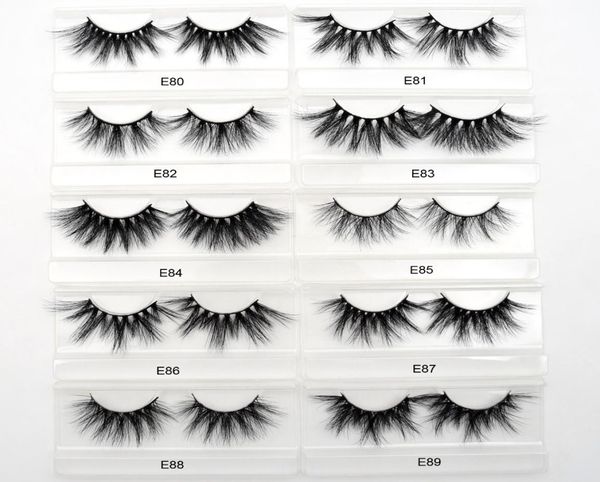 

9 styles e80e89 wispy lashes 3d mink eyelashes handmade mink lashes cruelty lightweight false eyelashes 25mm dramatic lashes9104070