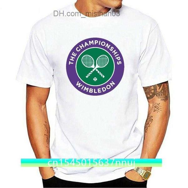 

men's t-shirts cool men the championships wimbledon cotton o neck tshirt z230706, White;black
