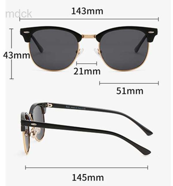 

sunglasses luxury brand polarized designer mens women pilot sunglasses uv400 eyewear glasses metal frame polaroid lens sun glasseshkd230704, White;black