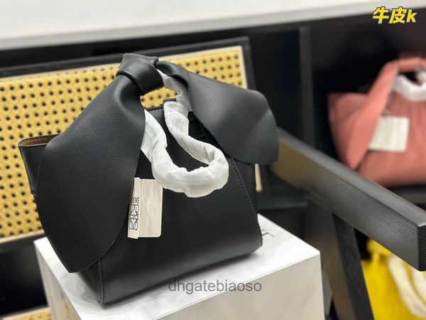 

loewbags 2023 single designer hammock bags strap spain totes basket handbags hanging bucket shoulder anagram handbag cowhide material tbaz