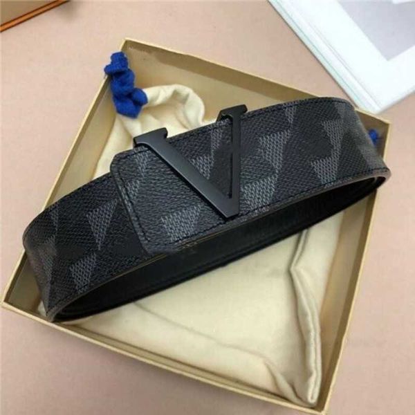 

designer belt fashion luxury plaid presbyopia striped leather men's and women's belts 3.8cm wide with box aaa208y085, Black;brown