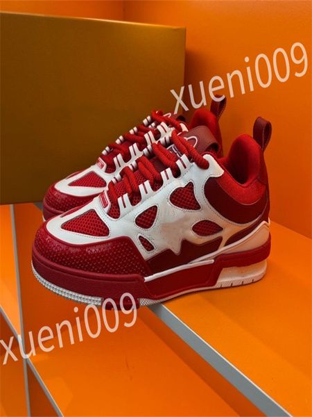 

2023 luxury designer men women casual shoe triple white black sneakers gomma leather trainer printed platform trainers shoes wd230601