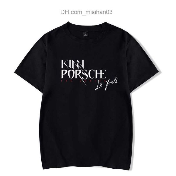 

men's t-shirts mens tshirts kinnporsche tailand tv series print streetwear bl men women fashion oversized t shirt pure cotton hip hop t, White;black