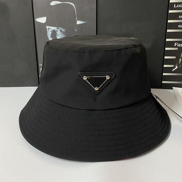 

fashion triangle bucket hat cap for women men baseball caps beanie casquettes black white fisherman buckets hats patchwork autumn winter wid, Blue;gray