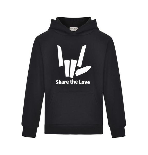 

share the love logo inspired kids hoodies boys long sleeve tshirts christmas summer tshirt for girls children tees xmas swea2878584, Blue