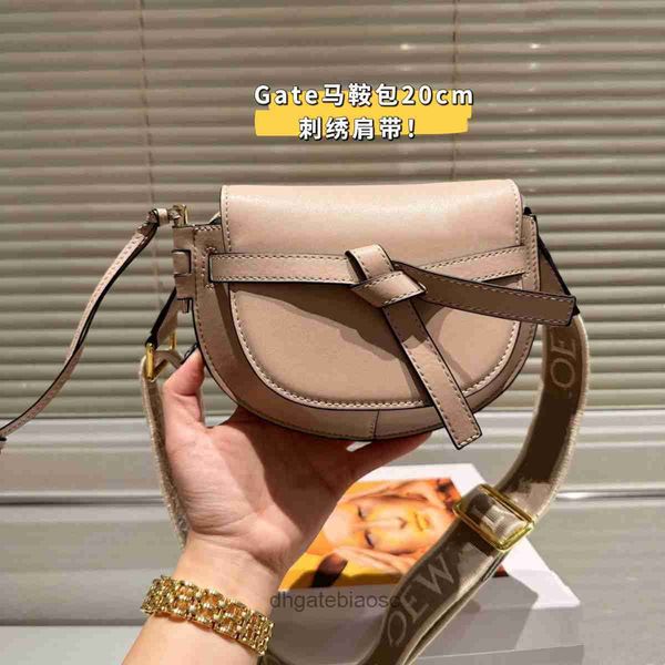 

loewbags gates 2023 bags shoulder crossbody 2023 bag saddle embroidered tote strap mini girl large designer capacity commuter high single 32