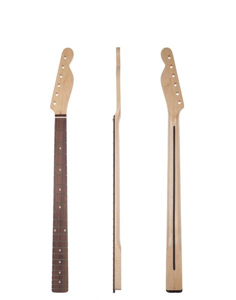 

22 frets rosewood fingerboard maple guitar neck w white dots replacement guitar parts9115658