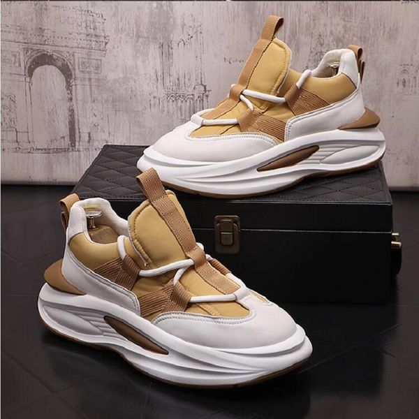 

new summer men leather breathable casual shoes male sneakers fashion flats premium sneakers banquet zapatillas hombre 1aa7, Black