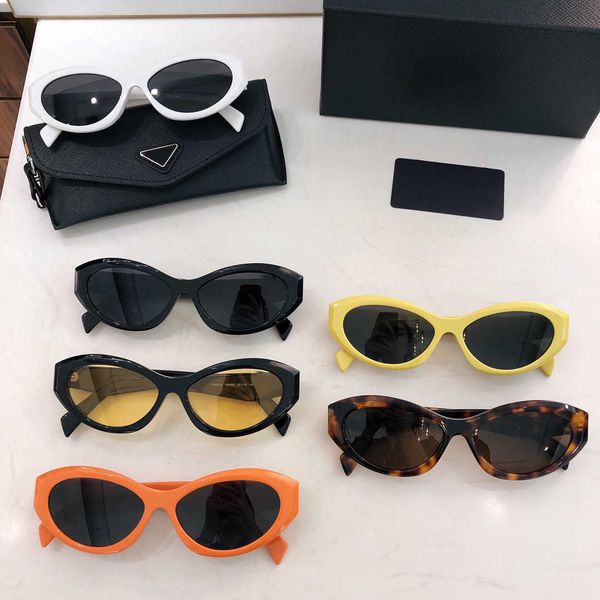 

p letter 2023 new summer plate sunglasses female fashion sunglasses, White;black