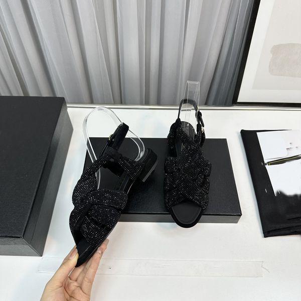 

designer cc beach shoes luxury sheepskin sandals women fashion leather slides casual slippers gifts jhl