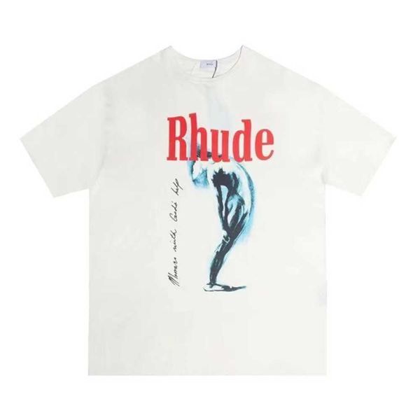 

rhude shorts designers mens basketball short pants shirt luxurys summer beach letter mesh street fashion sweatpants qkgl, White;black
