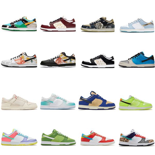 

low running shoes men women high quallity designer shoes white black white red grey fog colorful trainer sneakers eur36-46