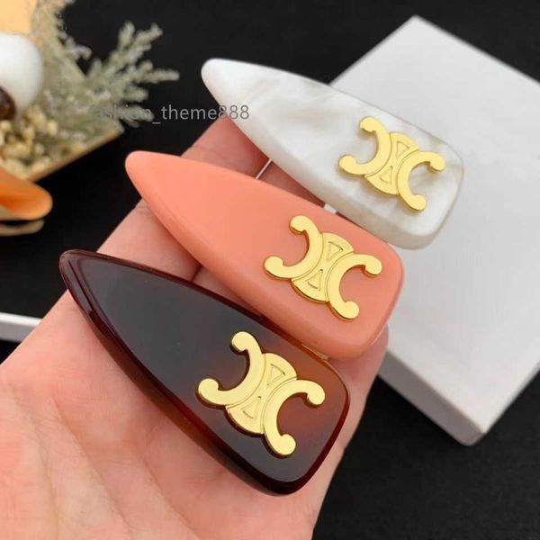 

new classic designer hair jewelry hair clips barrettes for women girls fashion hair accessories, Golden;silver