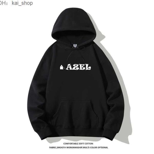 

selling pure cotton autumn new trendy brand printing trend thin sweater1, Black