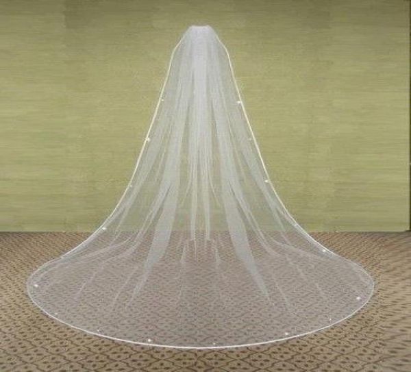 

2019 selling new white ivory long one layer tulle wedding veils matched comb crystals wedding bridal accessories a062425232, Black