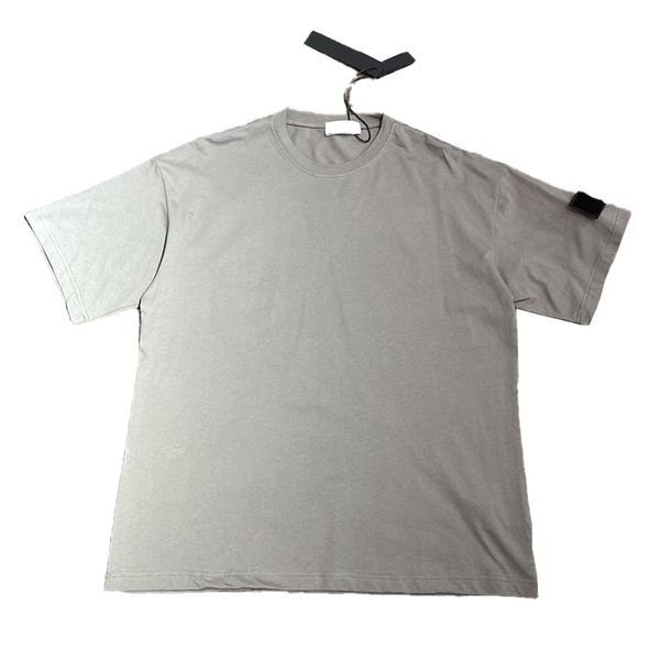 

TOPSTONEY Summer 2023 Plus-size Heavy T-shirt Lovers Retro Old Simple Short Sleeves ST-23223, Black st-23223