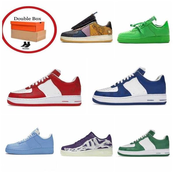 

force 1 sports casual shoe classic high low triple white black brown wheat pale ivory pastel beige orange pink designer outdoor sports train, White;red