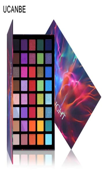 

ucanbe spotlight 40 color eye shadow palette colorful artist shimmer glitter matte pigmented powder pressed eyeshadow makeup kit9871382