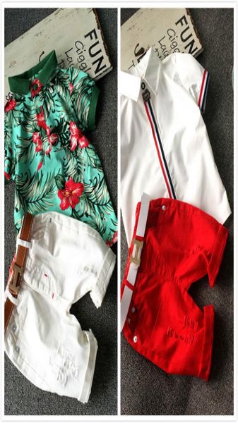 

new kids clothing set 2pcs baby cotton tshirt short pants children clothing set summer boy cartoon clothes set 2 colors 27t y1895544792, White