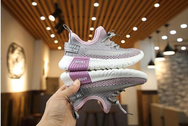 

kids designer sneakers hiphop brand shoes for boys girls teens active breathable sports running shoes eur 2237 4 colors9703002, Black