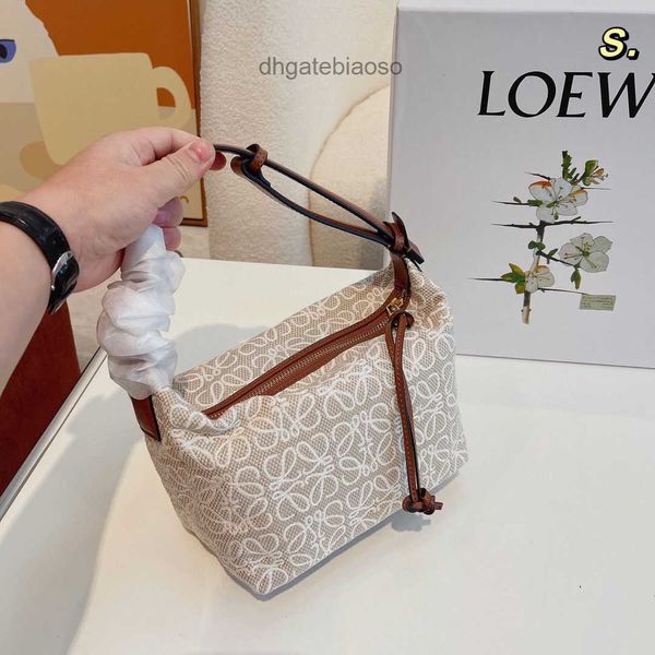 

lloew embroidered 2023 handbag women lunch bag cubi large underarm designer handbags canvas bags canvas capacity bento pos3