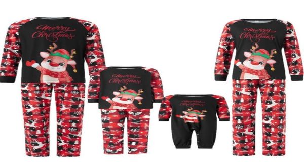 

family matching outfits christmas pajamas xmas pjs sleepwear cute holiday outfit 2209147091740, Blue