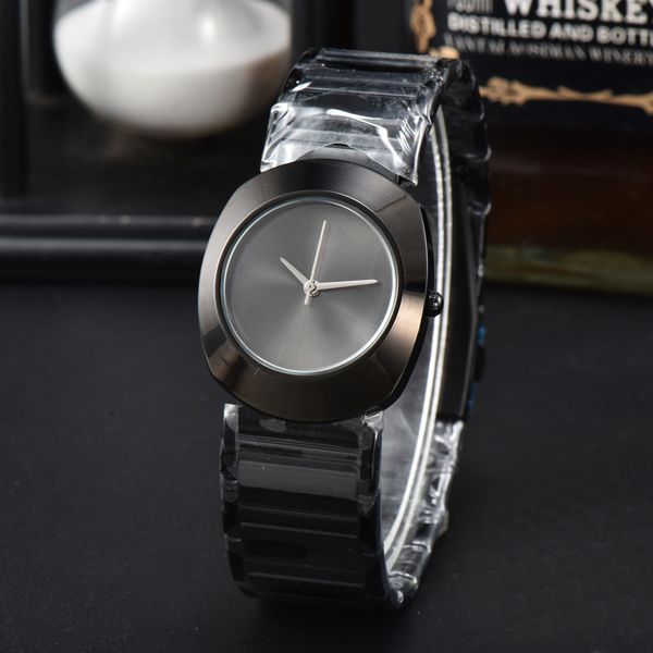 

fashion women's fashion quartz watch stainless steel strap business leisure waterproof women's aaa watch, Slivery;brown