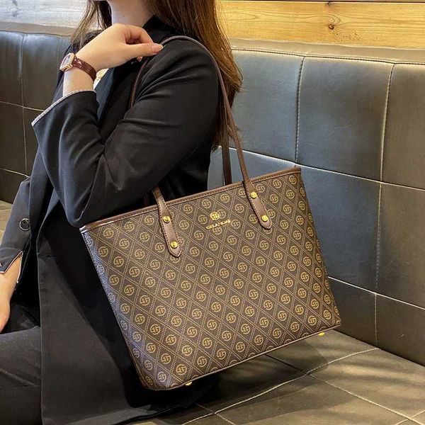 

evening bag 's summer new brand commuter large capacity tote fashion and elegant print shoulder 230704