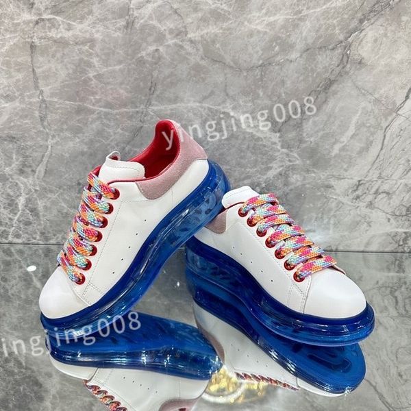 

2023 luxury quality mens casual shoes women sneaker footwear rubber platform sneakers white black leather comfort trainers xsd230415