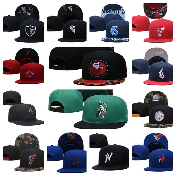 

woman man all sport tem logo designer baseball snapbacks adjustable hats flat cotton embroidery basketball football mesh fitted flex hat clo, Black;white