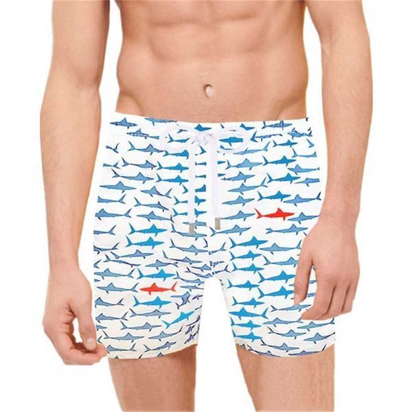 

vilebrequin spandex shorts men swimwear herringbones turtles summer casual shorts arvf, White;black