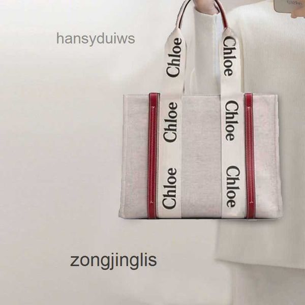 

2023 tote fashion outlet hands bags designer cloe handbags new women bag one shoulder canvas portable commuting high-capacity tote 7tys