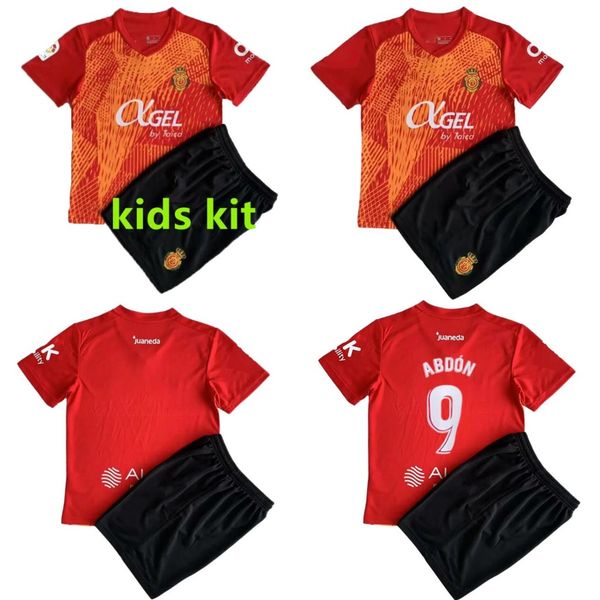 

2023 2024 rcd mallorca soccer jerseys lee maffeo sanchez abdon a. raillo valjent muriqi baba grenier copete home away football shirt, Black