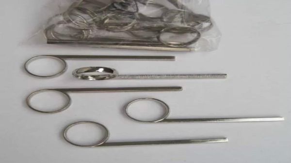 

10 pcs nickel plated trumpet slide finger ring for repairing part new8037190