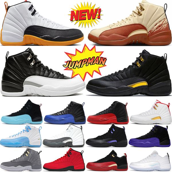 

12s men basketball shoes 12 xii twist grind flu game university gold gamma blue dark concord royalty indigo royal taxi french ovo doernbeche