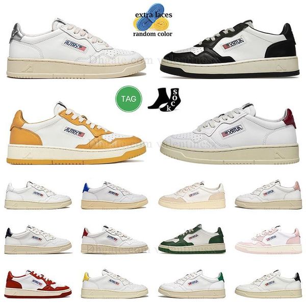 

autries casual shoes usa medalist vintage panda low sneaker men women sneakers triple white black gold red silver azure blue pink fashion tr