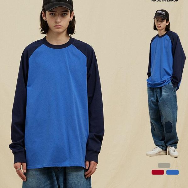 

blue red grey  xl l m t shirts summer loose tees fashion casual shirt, Black;brown