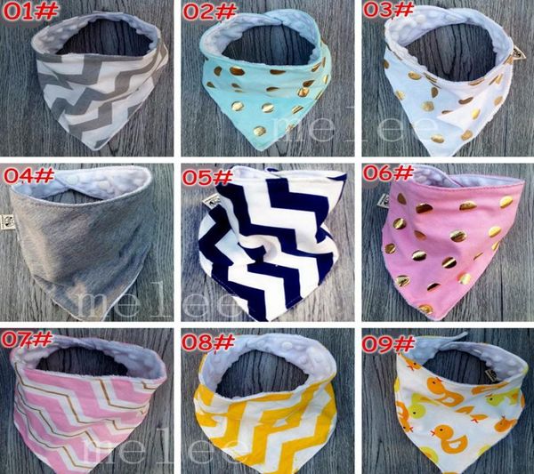 

ins xmas baby 2layer bibs 100 cotton dot chevron zigzag bandana bibs owl leopard infant babador saliva bavoir towel baberos for n2431964