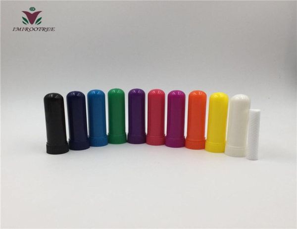 

200sets aroma blank nasal inhaler nasal inhaler tube nasal inhaler container with cotton wicks7005340