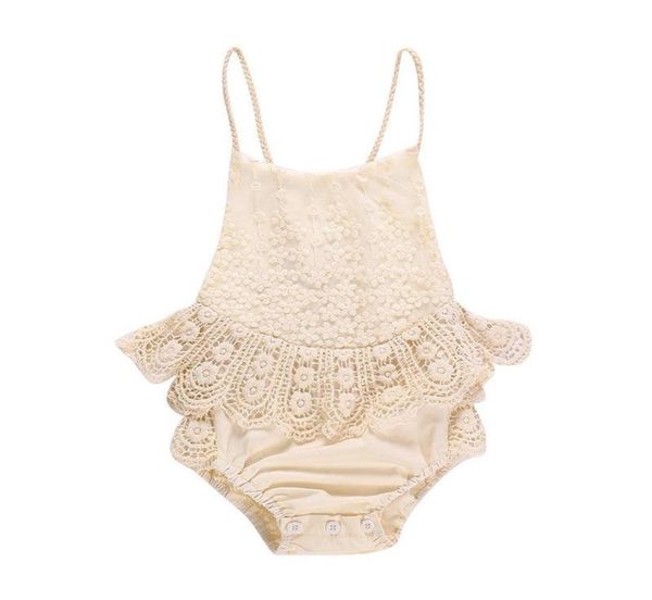 

baby girl clothing romper summer suspender lace romper 100 cotton kids romper girl clothes9408448, Blue