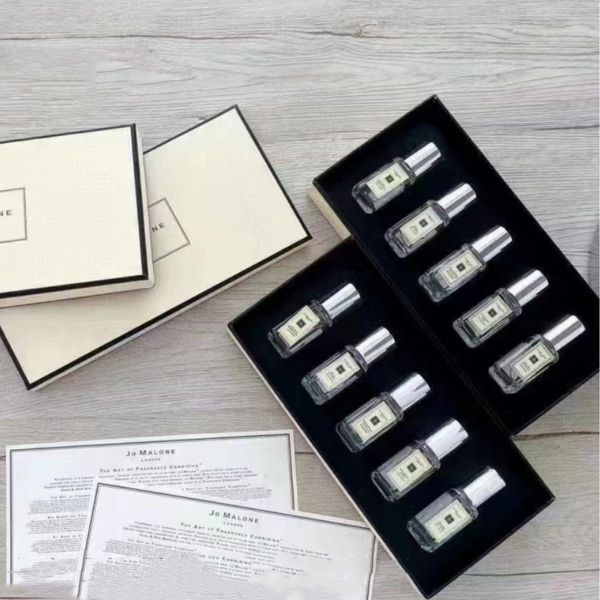 

9ml*5pc classic set lasting good smelling fragrance lasting lady perfume gift box fast postage