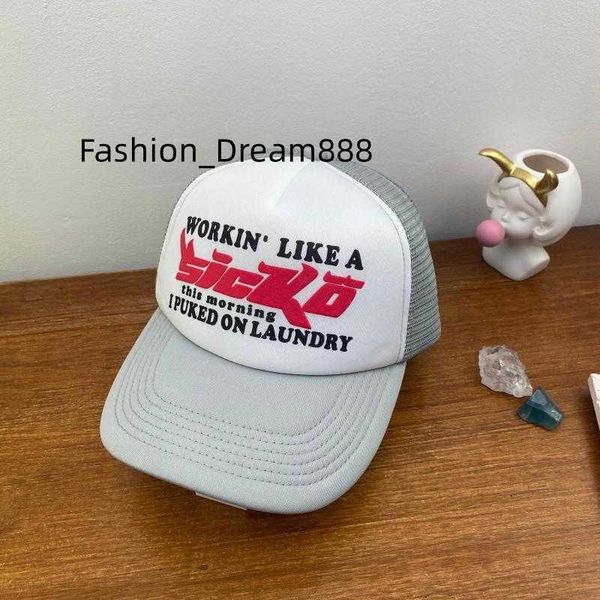

ball caps ian connor sicko trucker hat adjustable american men women hip hop vintage truck baseball cap atlanta limited skateboard sun, Blue;gray