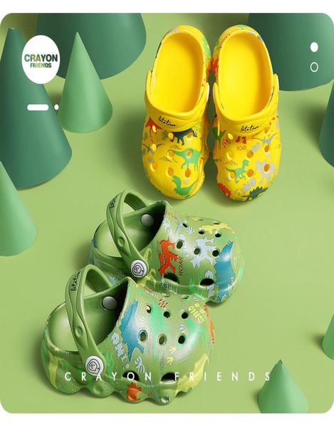 

children039s slides summer boy girl shoes infant slipper baby antislip softsoled cartoon indoors baotou sandals3008563, Black;grey