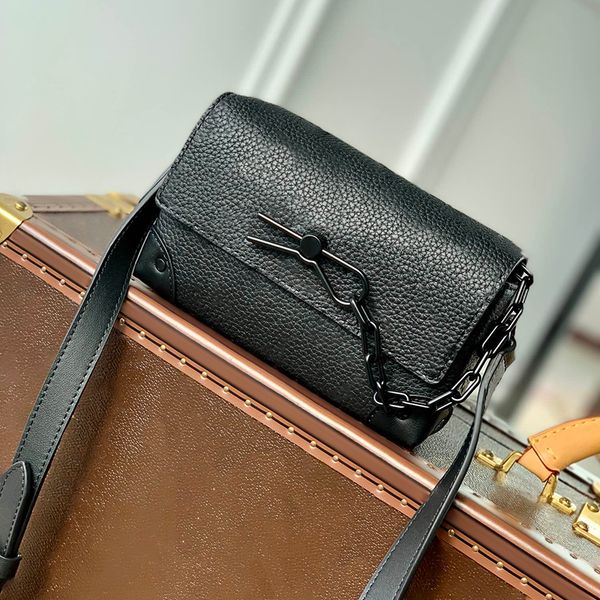 

designer crossbody bag luxury shoulder wallet genuine leather flap bag 18cm high imitation handbag with box zl326