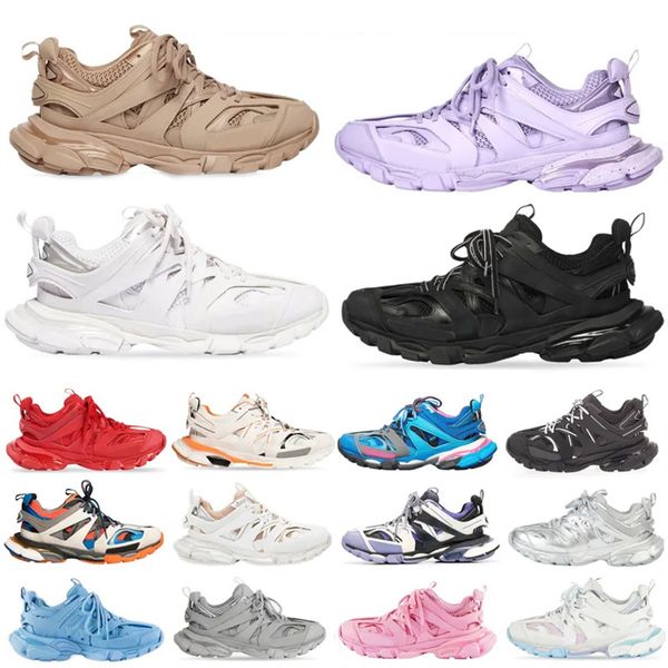 

triple s 3 paris 3.0 luxury brand casual shoes fashion platform sneakers tess s. gomma mens womens sports trainers designer running shoes la