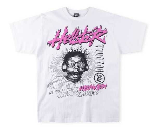 

designer t shirt men hellstar shirt summer casual quality 100% cotton street short sleeves shirt women oversize white black t shirt graphic