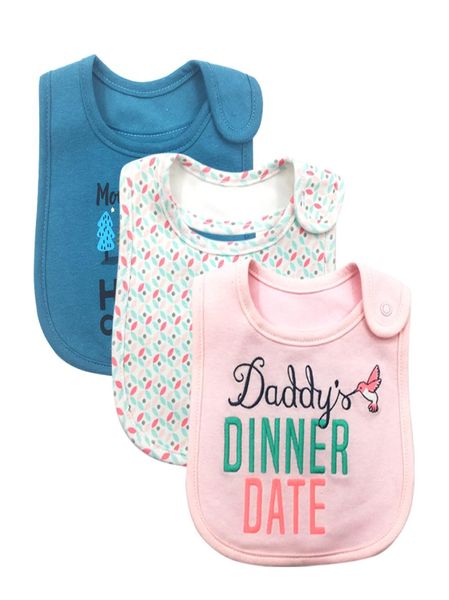 

100 cotton baby bibs waterproof bandana baby girls boys bibs burp cloths baby clothing product towel bandanas whole 2405574