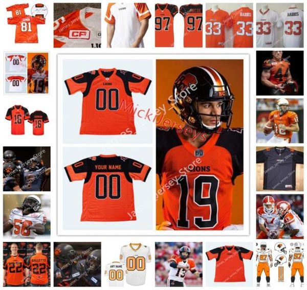 

custom cfl bc lions jersey 16 bryan burnham 11 odell willis 61 joel figueroa 36 aaron grymes 65 sukh chungh 6 tj lee 13 mike rei9235457, Black