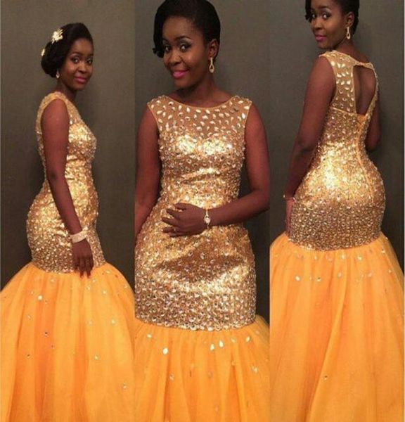 

custom made plus size 2k16 prom dresses mermaid backless ruffles tulle sparkly crystals 2019 new women evening pageant dress1532315, Black